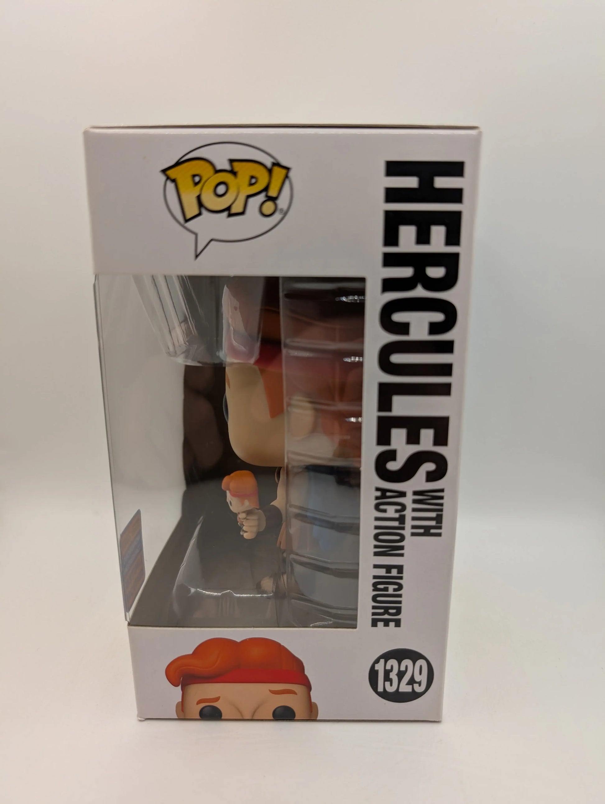 Funko Pop! Vinyl #1329 Disney Hercules with Action Figure WONDERCON 2023 FRENLY BRICKS - Open 7 Days