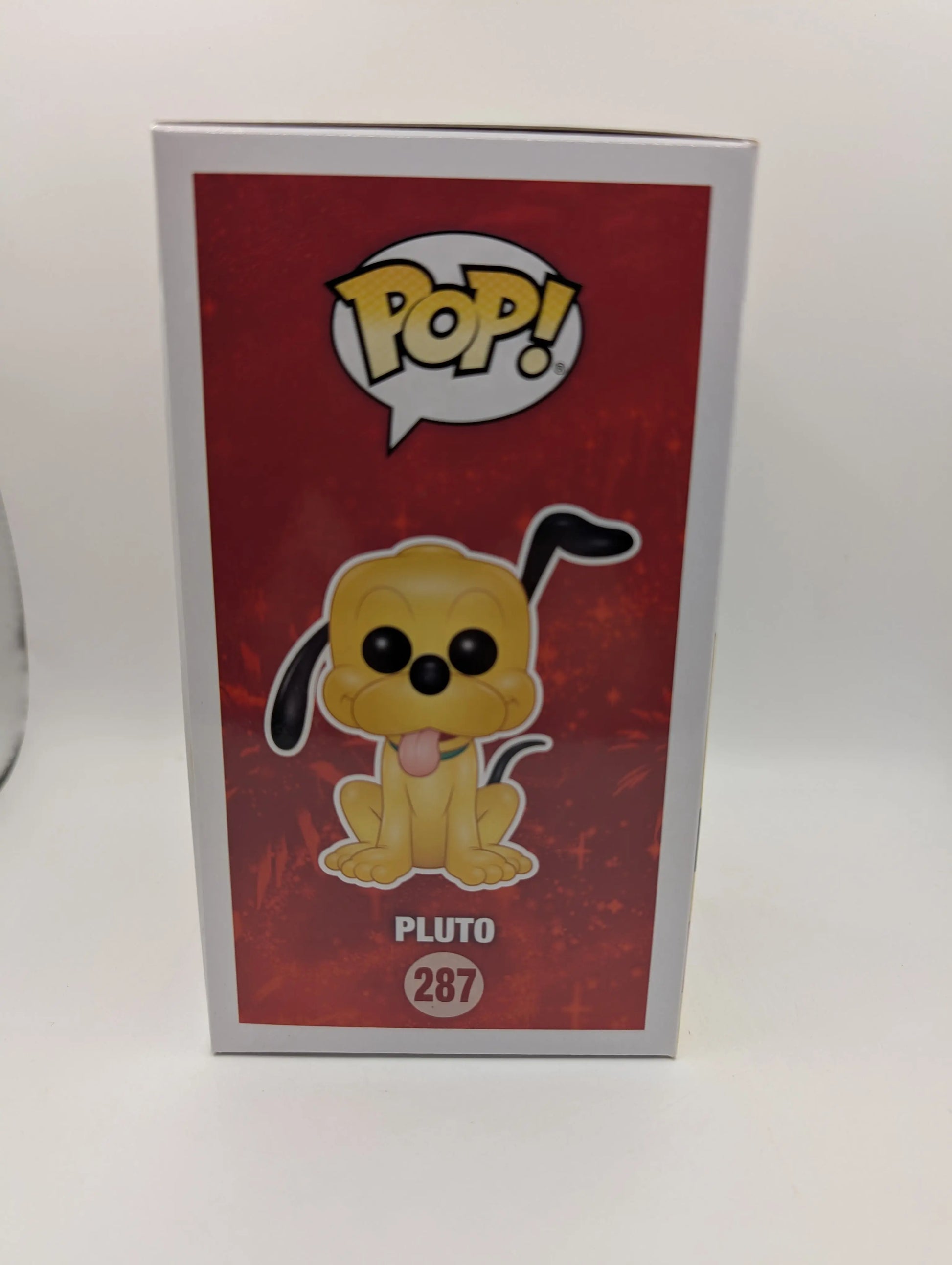 Funko Pop Pluto  #287 Disney Disney Treasures Exclusive  Vinyl Figure FRENLY BRICKS - Open 7 Days