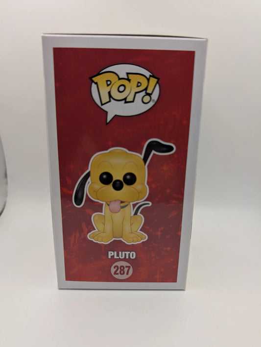 Funko Pop Pluto  #287 Disney Disney Treasures Exclusive  Vinyl Figure FRENLY BRICKS - Open 7 Days