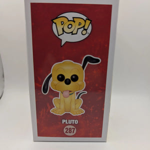 Funko Pop Pluto  #287 Disney Disney Treasures Exclusive  Vinyl Figure FRENLY BRICKS - Open 7 Days
