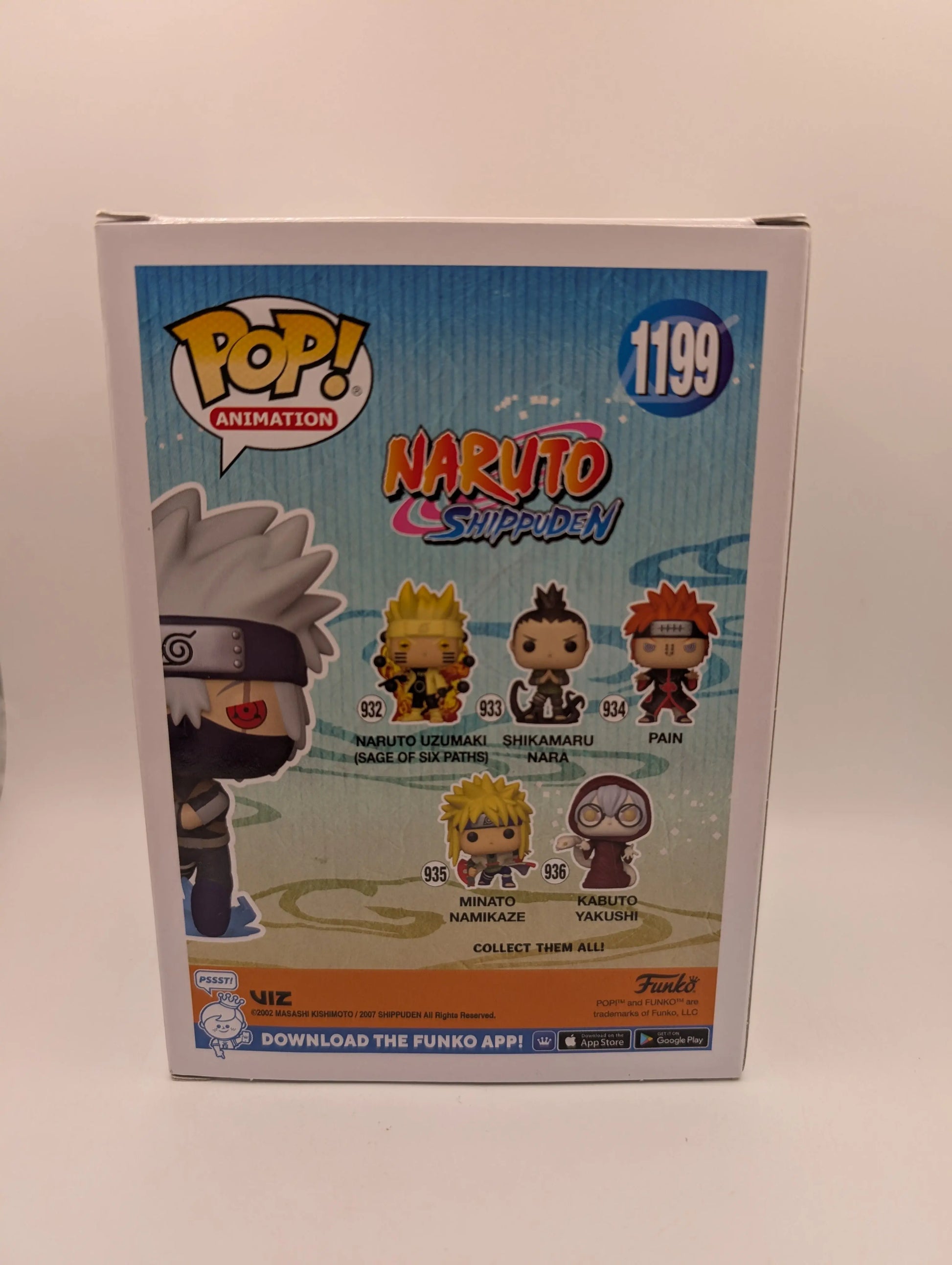 Naruto Shippuden “Kakashi Hatake” #1199 CHASE Funko Pop! vinyl FRENLY BRICKS - Open 7 Days
