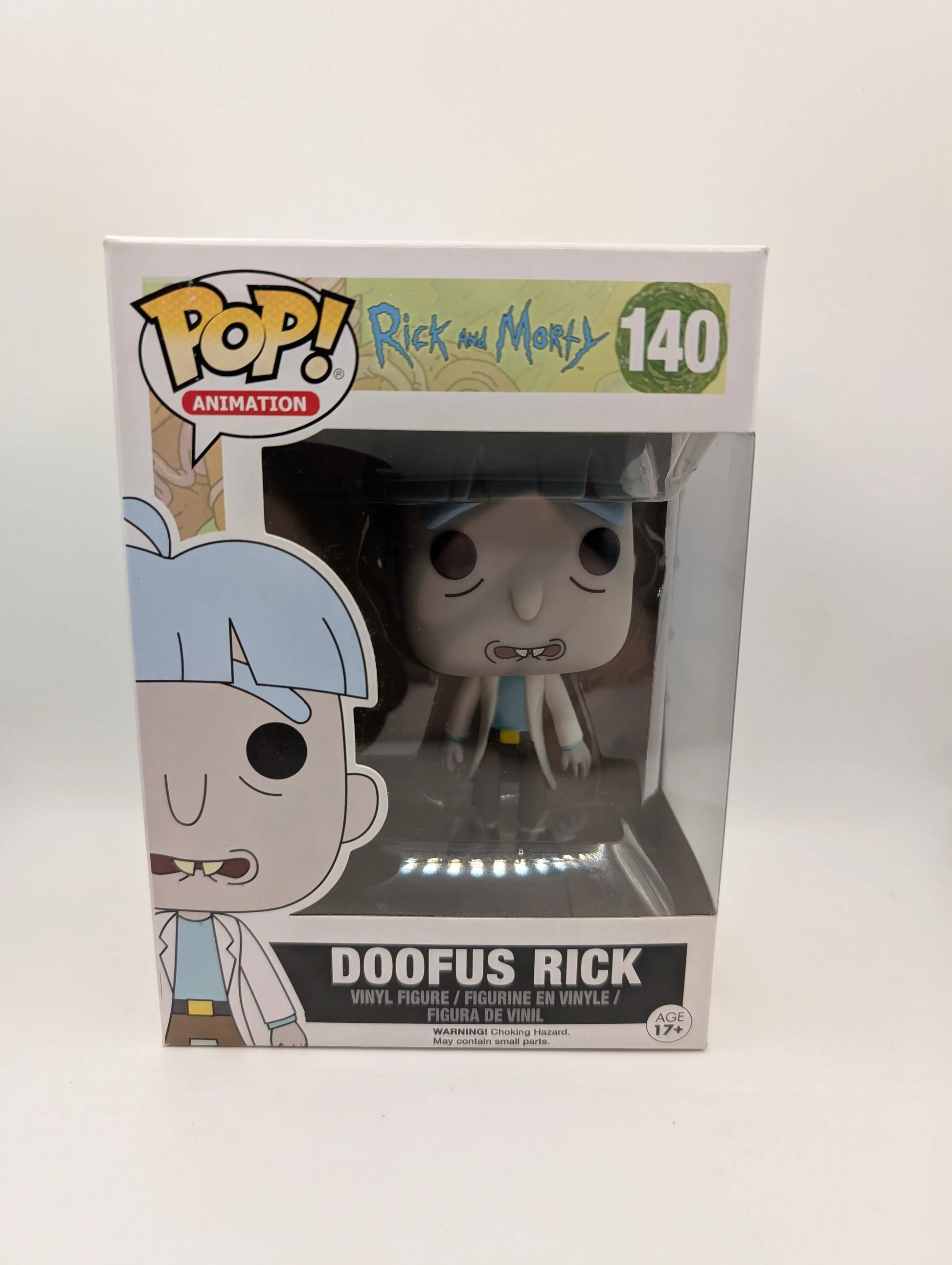 Funko Pop! Doofus Rick #140 Rick and Morty 2017 Animation Vaulted Collectible FRENLY BRICKS - Open 7 Days