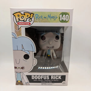 Funko Pop! Doofus Rick #140 Rick and Morty 2017 Animation Vaulted Collectible FRENLY BRICKS - Open 7 Days