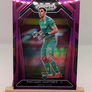 Emiliano Martinez 2020-21 Panini Prizm Premier League Rookie Card RC /99 Prizm FRENLY BRICKS - Open 7 Days