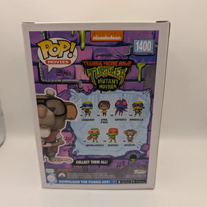 Funko Pop! Movies TMNT Mutant Mayhem - Splinter #1400 FRENLY BRICKS - Open 7 Days