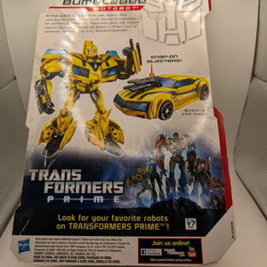 Transformers Prime BUMBLEBEE Deluxe Robots in Disguise DVD included Sealed Hasbro FRENLY BRICKS - Open 7 Days