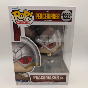 Peacemaker: The Series Peacemaker with Eagly Pop! Vinyl Figure #1232 OE FRENLY BRICKS - Open 7 Days