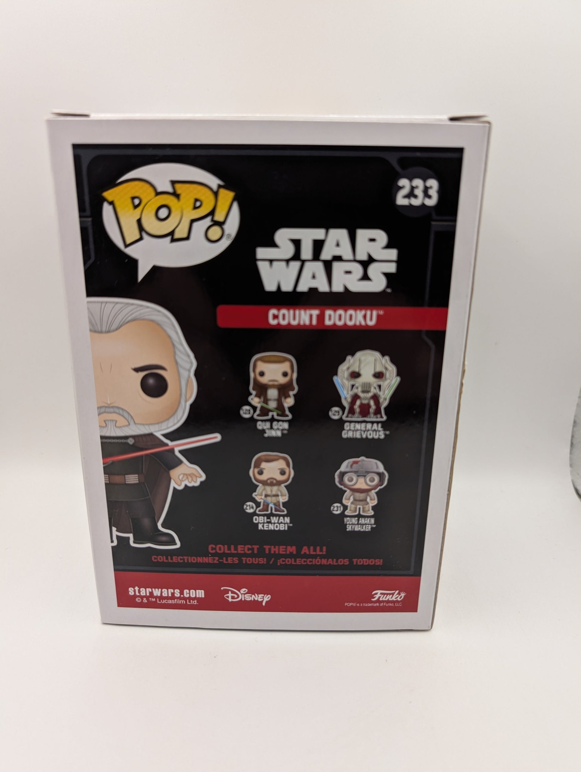 Funko Pop! Vinyl: Star Wars - Count Dooku - Smuggler's Bounty (Exclusive) #233 FRENLY BRICKS - Open 7 Days