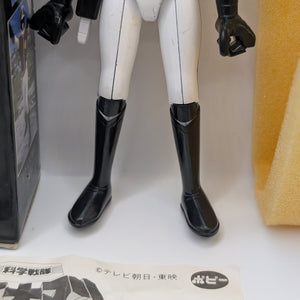 1983 BANDAI JAPAN POWER RANGERS SENTAI DYNAMAN POPY CHOGOKIN MEGA RARE black FRENLY BRICKS - Open 7 Days