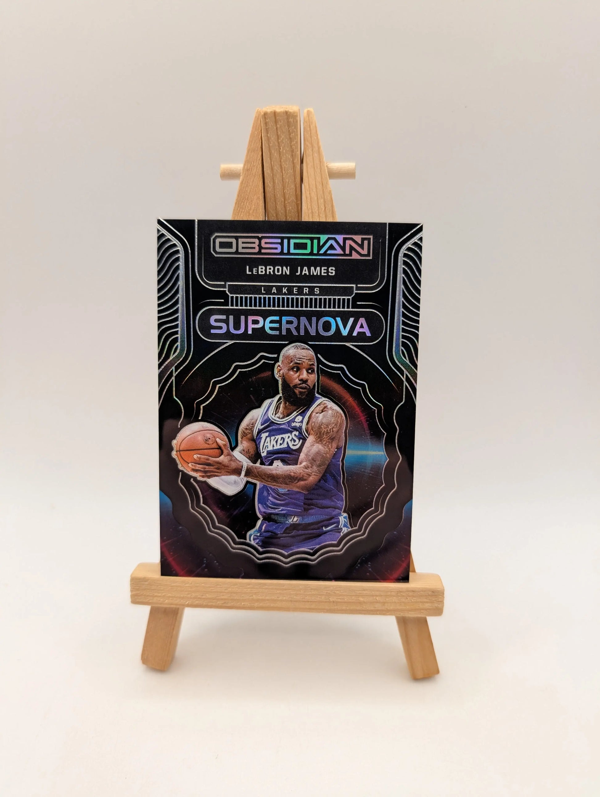 2021-22 Panini Obsidian Lebron James Supernova /99 Lakers SP FRENLY BRICKS - Open 7 Days