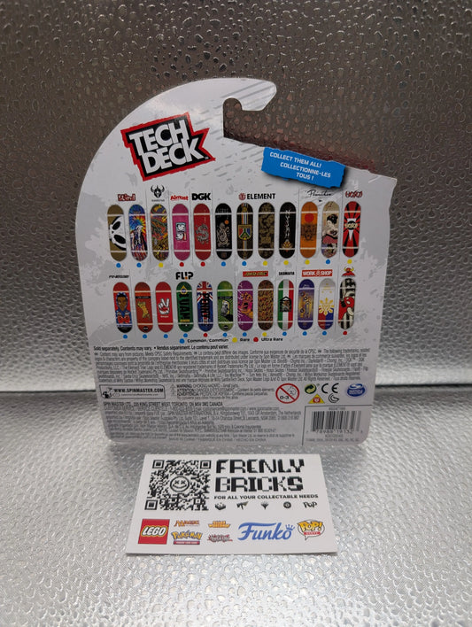 Mini Fingerboards TD World Editon Limited Series Hosoi Skateboards Rare Rising Sun FRENLY BRICKS - Open 7 Days