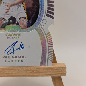 Pau Gasol 2022-23 Panini Crown Royale Jewel Signatures Auto /49 Lakers FRENLY BRICKS - Open 7 Days