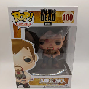 Funko Pop Vinyl Figure - The Walking Dead - Injured Daryl # 100 FRENLY BRICKS - Open 7 Days