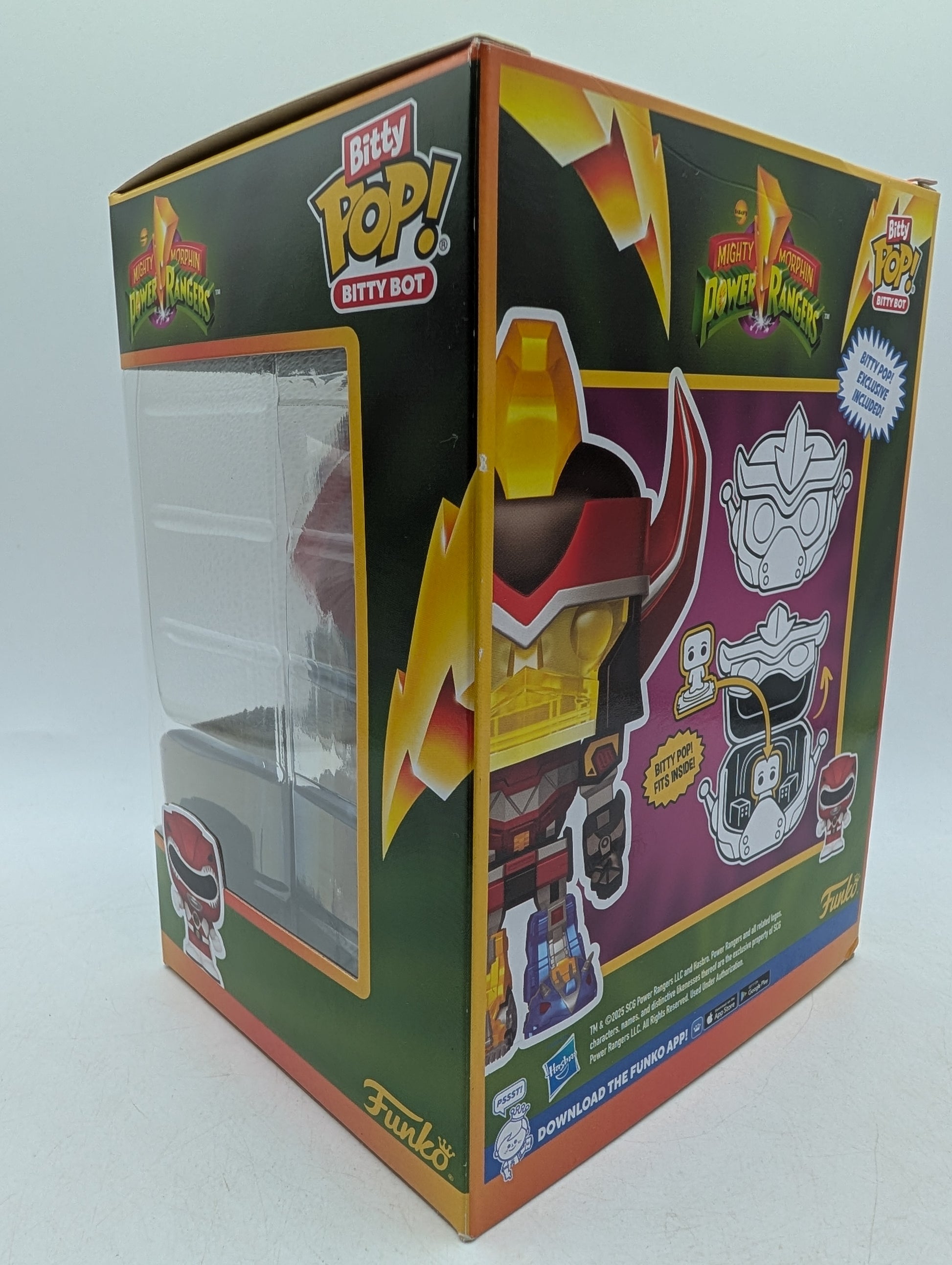 Bitty POP! Mighty Morphin Power Rangers Megazord with Red Ranger 2Pc image 4
