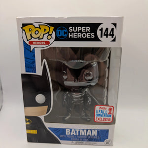 Funko Pop! Vinyl: DC Comics - Batman #144 - Black Chrome - Fall Convention 2017 FRENLY BRICKS - Open 7 Days