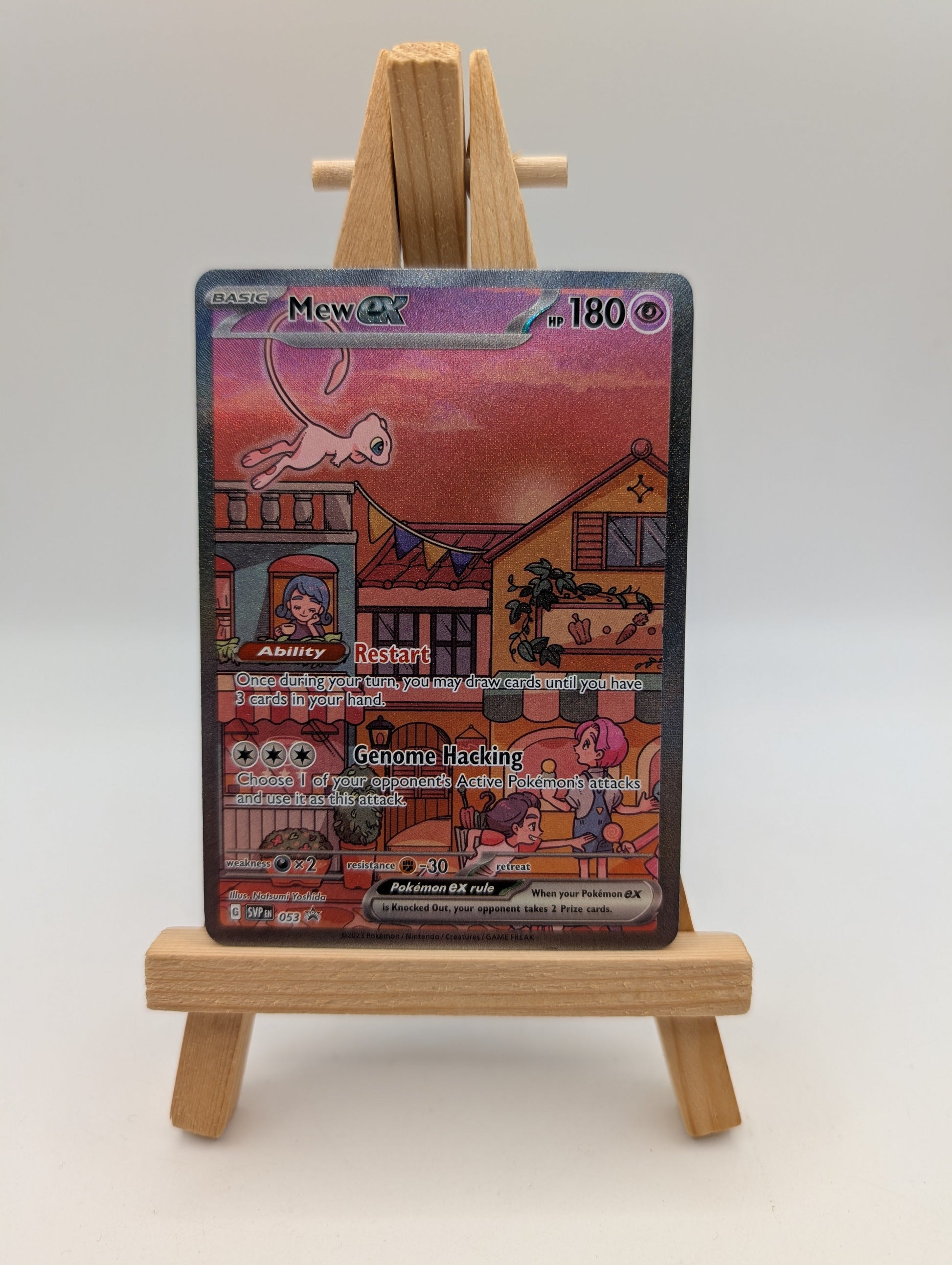 Mew Ex 105/160 5sv2a Pokémon 151 Promo FRENLY BRICKS - Open 7 Days