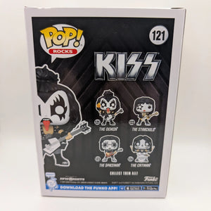 The Demon - KISS Funko Pop #121 - Funko Exclusive GITD FRENLY BRICKS - Open 7 Days