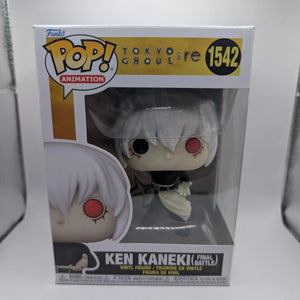 Animation Funko Pop - Ken Kaneki (Final Battle) - Tokyo Ghoul - No. 1542 FRENLY BRICKS - Open 7 Days