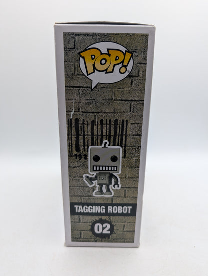 Funko Pop! Art Banksy Brandalised #02 Tagging Robot Vinyl Figure