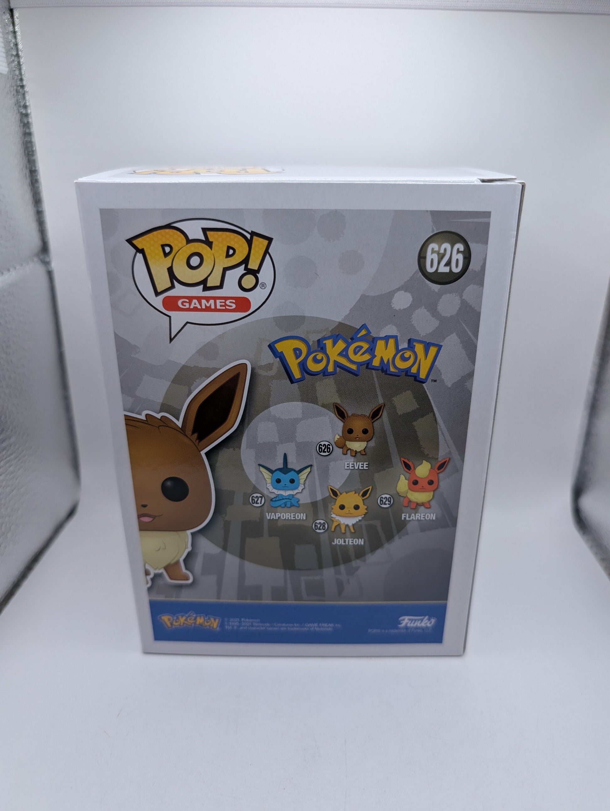 Funko POP! Vinyl Pokemon - Diamond Glitter Eevee Fall Convention 2021 #626 FRENLY BRICKS - Open 7 Days