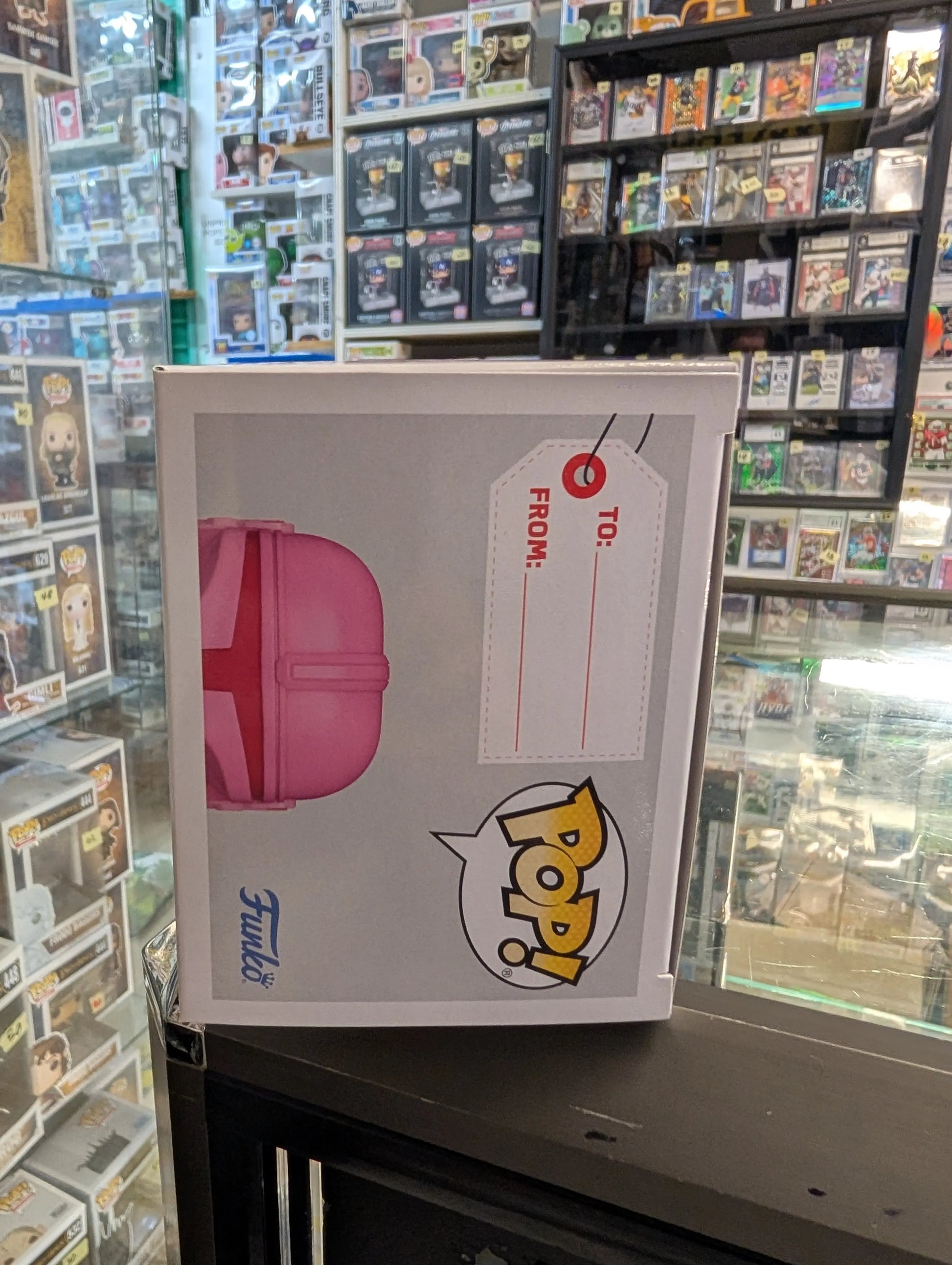 Funko Pop Star Wars #495 The Mandalorian Pink FRENLY BRICKS - Open 7 Days