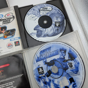 PS1 PlayStation 5x Game Lot Bundle Untested Fishing Cricket More FRENLY BRICKS - Open 7 Days