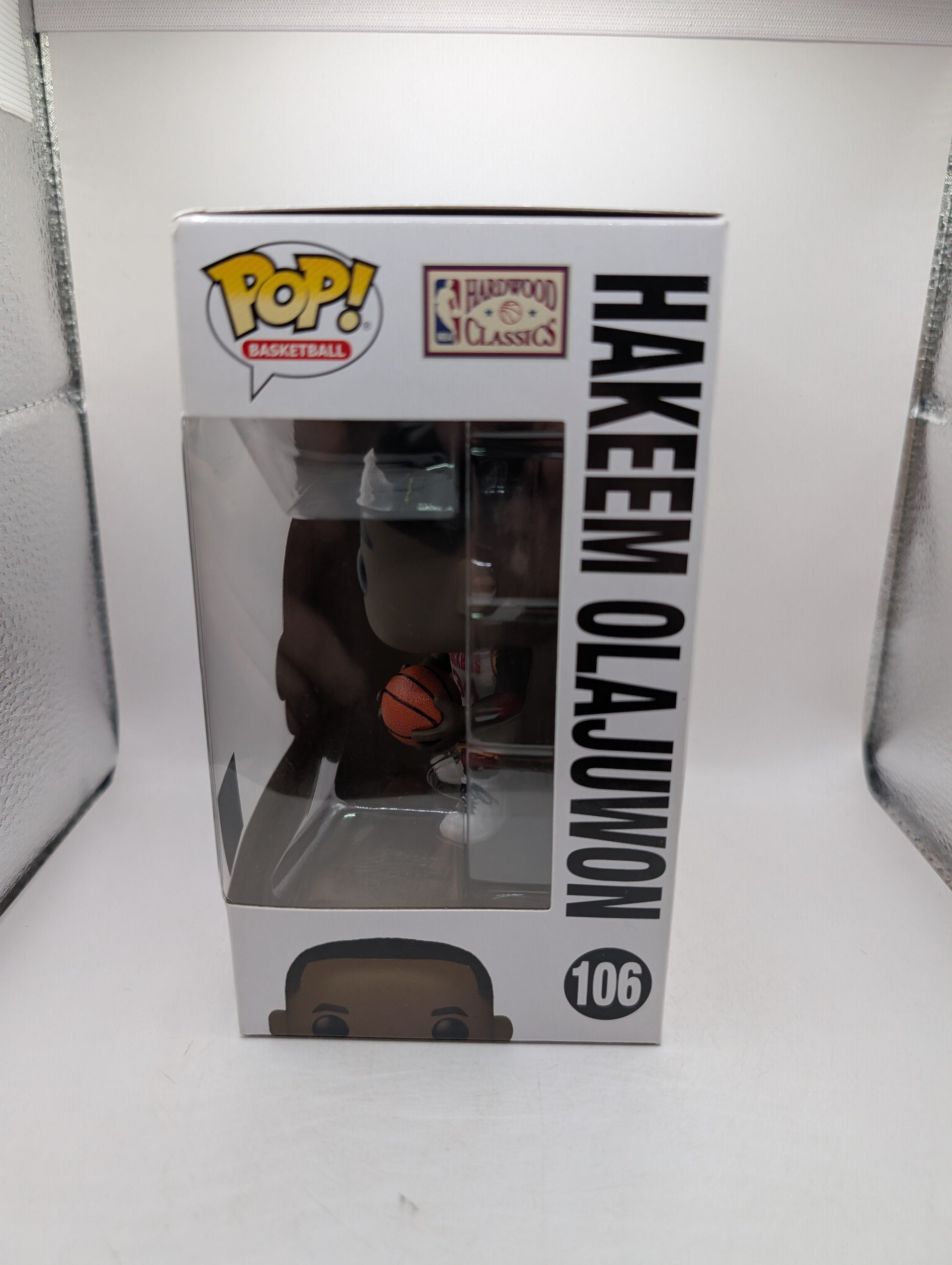 NBA Basketball - Hakeem Olajuwon Houston Rockets Pop! Vinyl Figure #106 FRENLY BRICKS - Open 7 Days