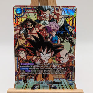Son Goku : Childhood FB06-119 SCR* Alt Art DBS Fusion World Rivals Clash FRENLY BRICKS - Open 7 Days