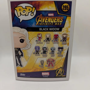 Funko Pop! Marvel Avengers Infinity Wars - Black Widow vinyl #295 FRENLY BRICKS - Open 7 Days