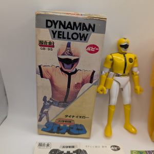 1983 BANDAI JAPAN POWER RANGERS SENTAI DYNAMAN POPY CHOGOKIN MEGA RARE yellow FRENLY BRICKS - Open 7 Days