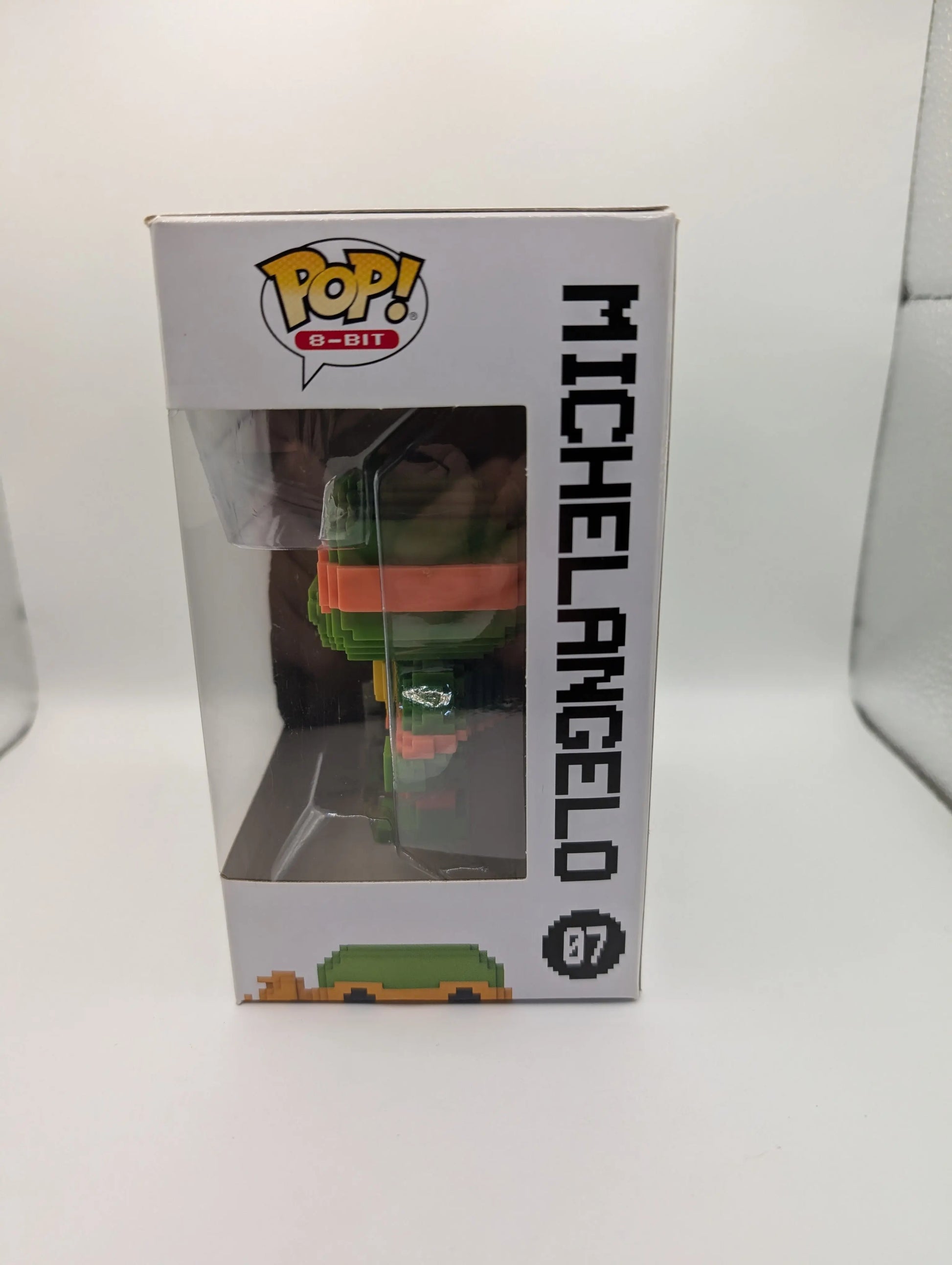 8-Bit Funko Pop - Michelangelo - Teenage Mutant Ninja Turtles - No. 07 - FRENLY BRICKS - Open 7 Days