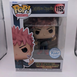 Animation Funko Pop - Yuji Itadori with Sukuna Mouth - No. 1152 FRENLY BRICKS - Open 7 Days