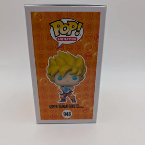 Dragon Ball Z - Super Saiyan Goku with Kamehameha Wave Glow Pop! Vinyl (RS) #948 FRENLY BRICKS - Open 7 Days