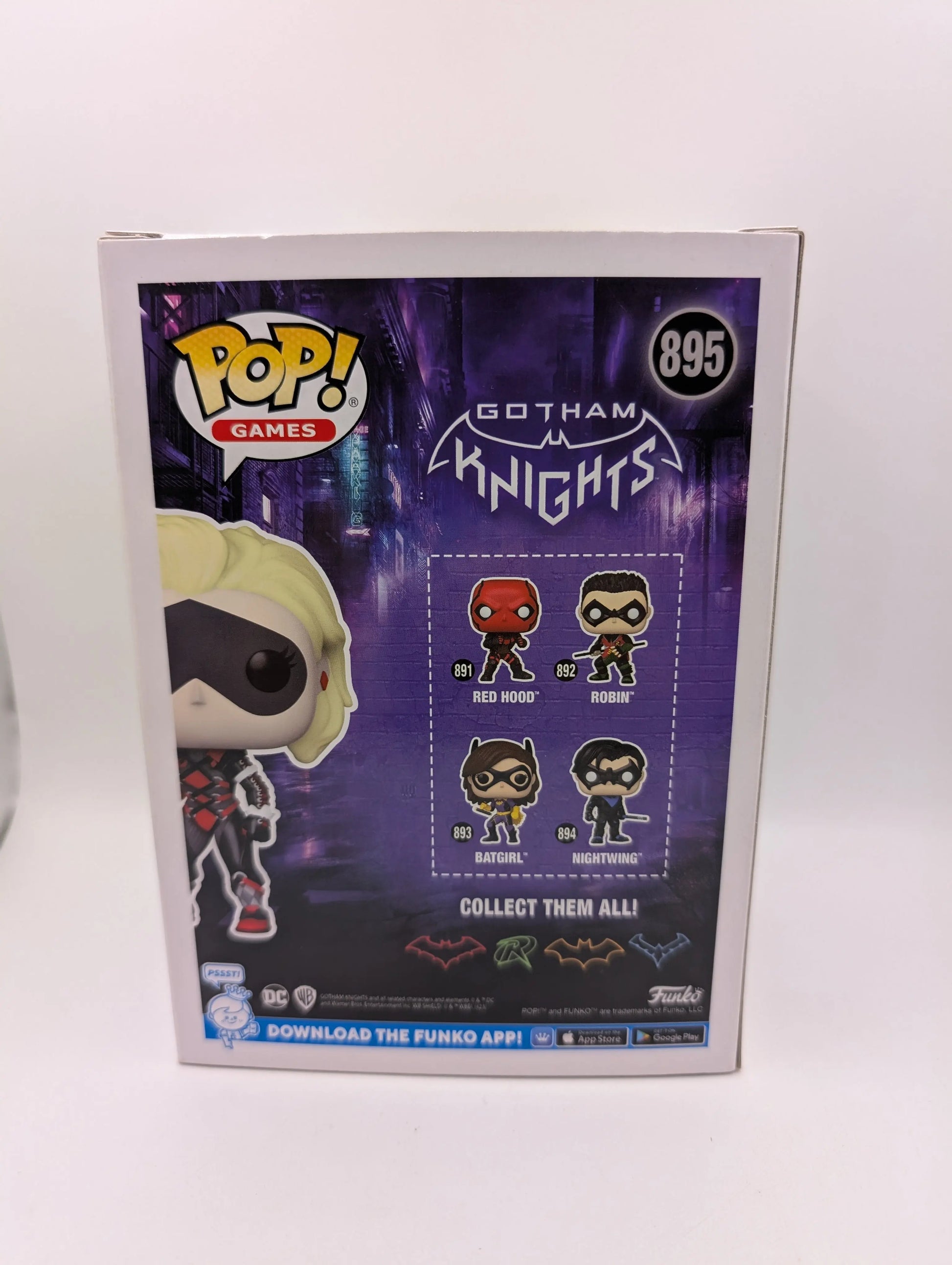 Funko Pop! Games Vinyl #895 - Batman Gotham Knights - Harley Quinn - Special Ed. FRENLY BRICKS - Open 7 Days