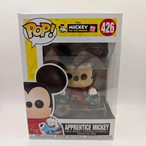 Apprentice Mickey Pop 426 - Disney Funko Pop! 2018 - Vaulted FRENLY BRICKS - Open 7 Days