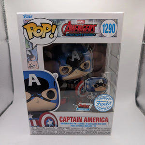 The Avengers: Beyond Earth's Mightiest - Captain America 60th Pop! Vinyl 1290 FRENLY BRICKS - Open 7 Days
