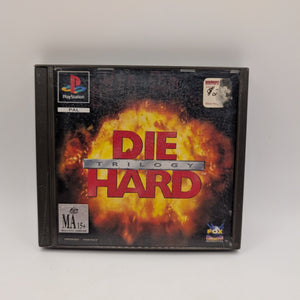 PS1 - Die Hard Trilogy Sony Playstation  One Game with Manual - PAL Tested FRENLY BRICKS - Open 7 Days