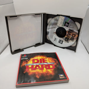 PS1 - Die Hard Trilogy Sony Playstation  One Game with Manual - PAL Tested FRENLY BRICKS - Open 7 Days