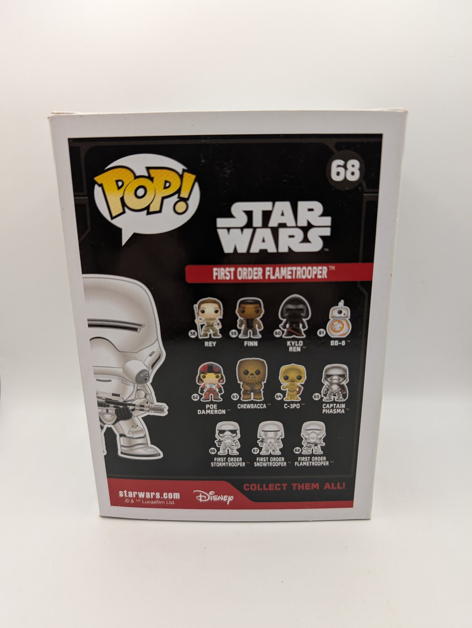 Funko Pop! Star Wars -First Order Flametrooper #68 FRENLY BRICKS - Open 7 Days
