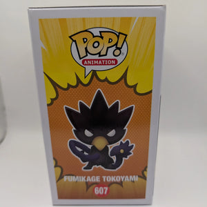 Fumikage Tokoyami Metallic 607 GameStop Sticker In Protector Pop Vinyl Funko MHA FRENLY BRICKS - Open 7 Days