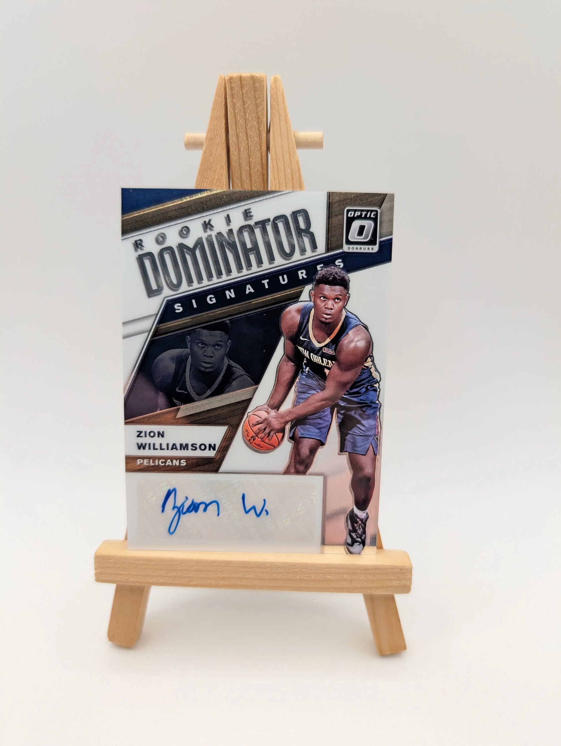 2019-20 Donruss Optic Rookie Auto Zion Williamson Dominators /49 FRENLY BRICKS - Open 7 Days