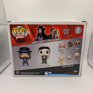 WWE Dual Undertaker & Paul Bearer Funko Pop 2 Pack FRENLY BRICKS - Open 7 Days
