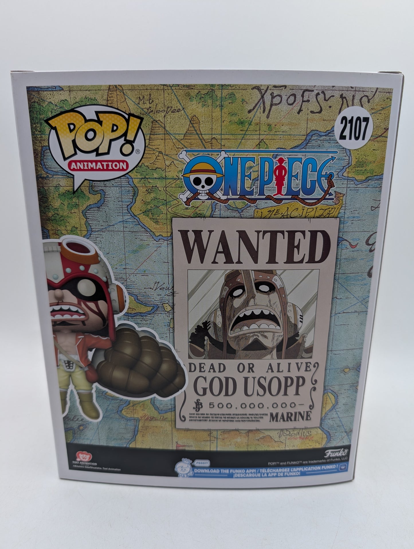 Funko Pop! One Piece Usopp Wanted Poster #2107
