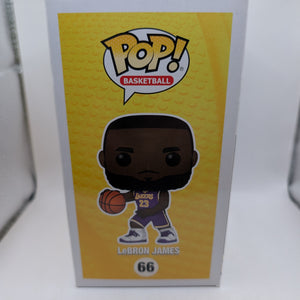 Lakers Lebron James NBA Sports Basketball Funko Pop! Vinyl #66 FRENLY BRICKS - Open 7 Days