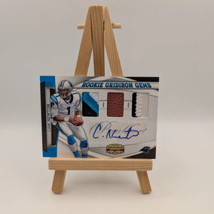 2011 Panini Gridiron Gear Rookie Gridiron Gems 3 Patch AUTO /20 FRENLY BRICKS - Open 7 Days