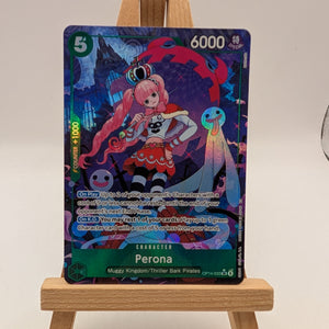 Perona Alt Art OP14-033 SR The Azure Sea's Seven ONE PIECE TCG English FRENLY BRICKS - Open 7 Days