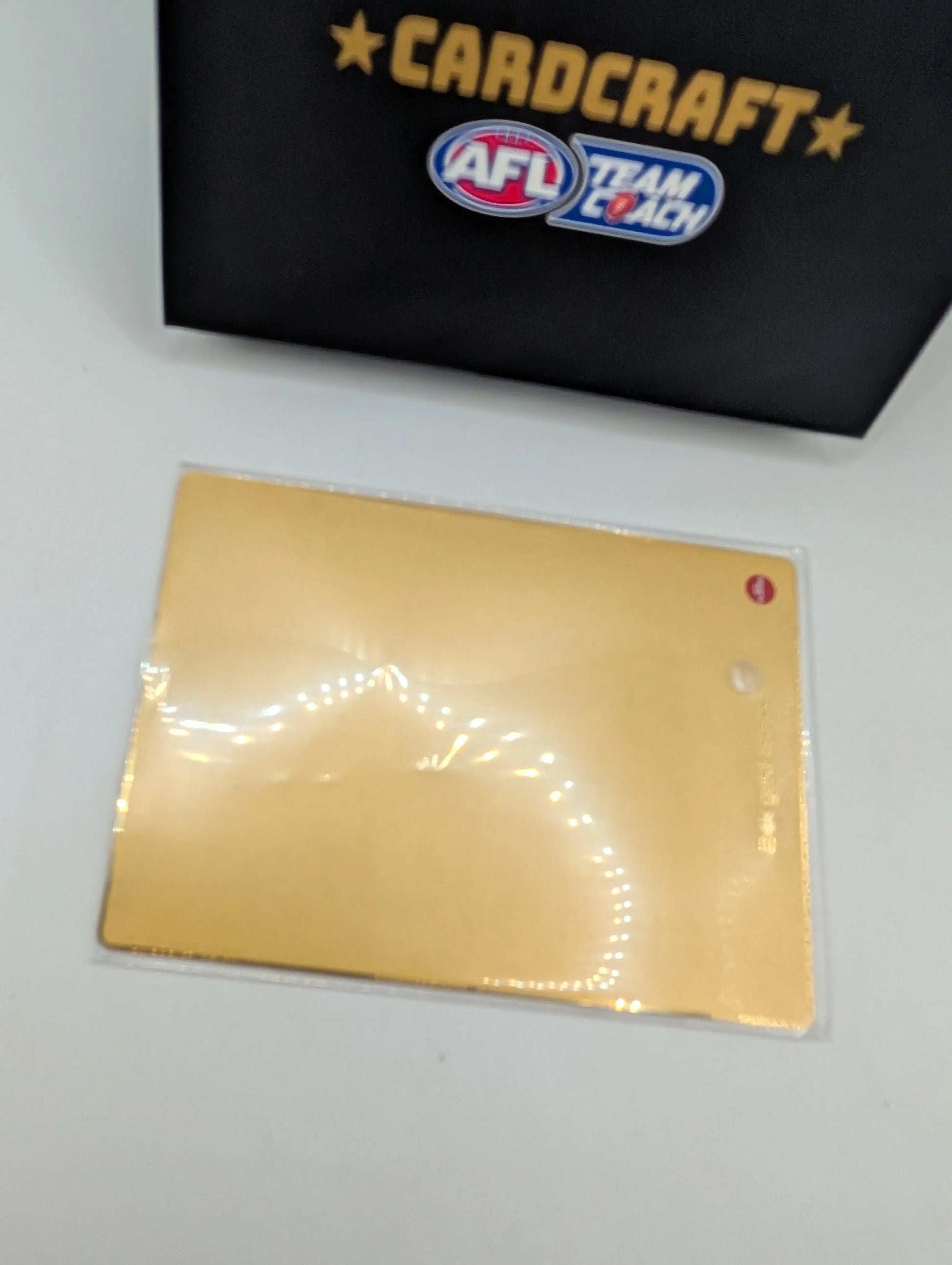 Cardcraft 24k Gold Card Craft 2025 Teamcoach AFL Footy Card Tom Lynch FRENLY BRICKS - Open 7 Days