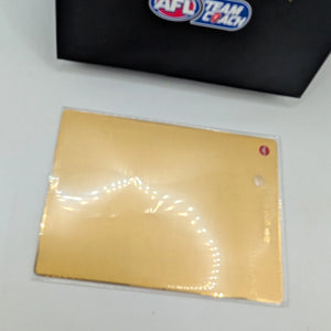 Cardcraft 24k Gold Card Craft 2025 Teamcoach AFL Footy Card Tom Lynch FRENLY BRICKS - Open 7 Days