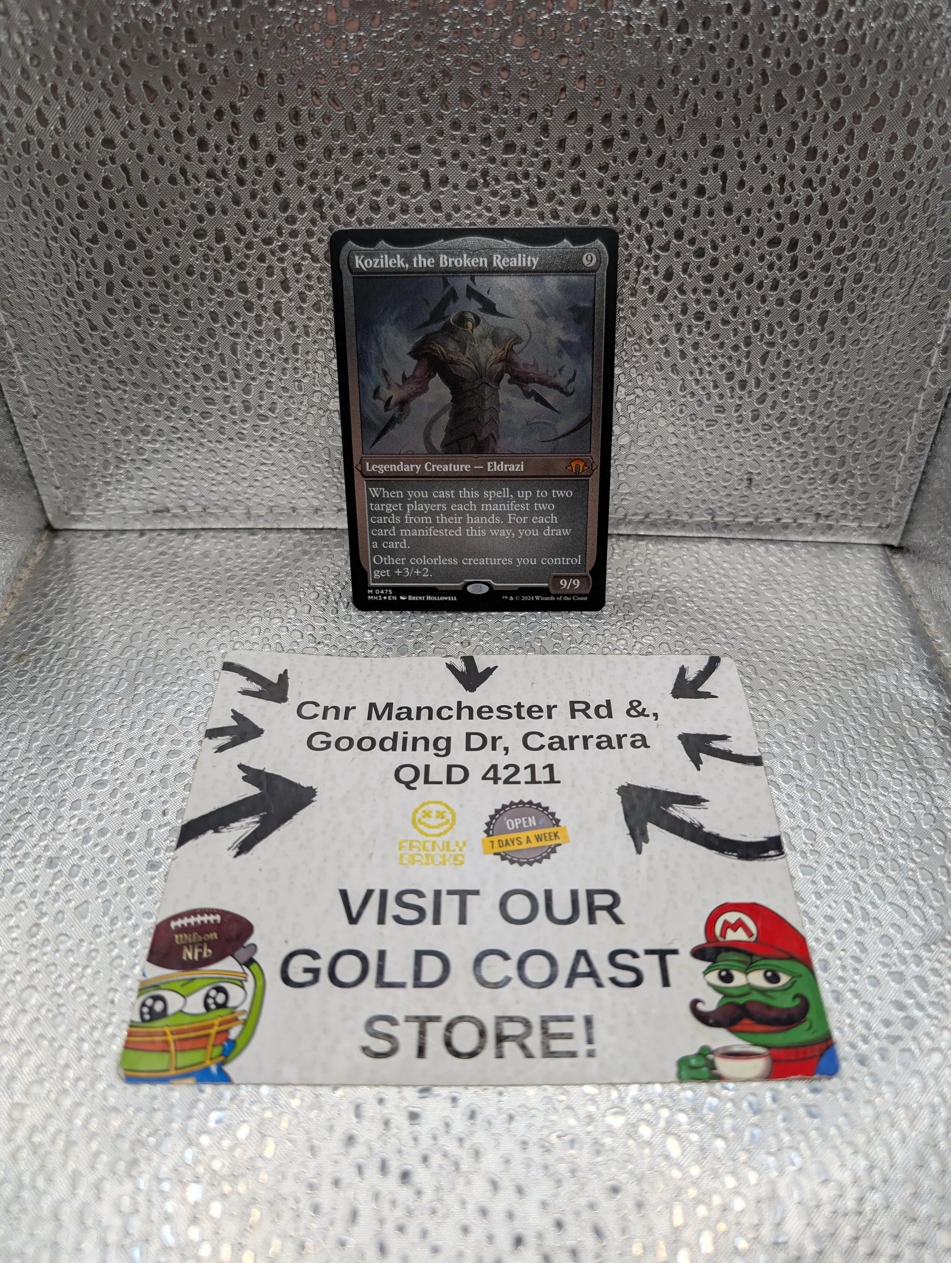 MTG Planar Nexus EXTENDED ART - Modern Horizons 3 Commander  (M3C) #0080 FRENLY BRICKS - Open 7 Days