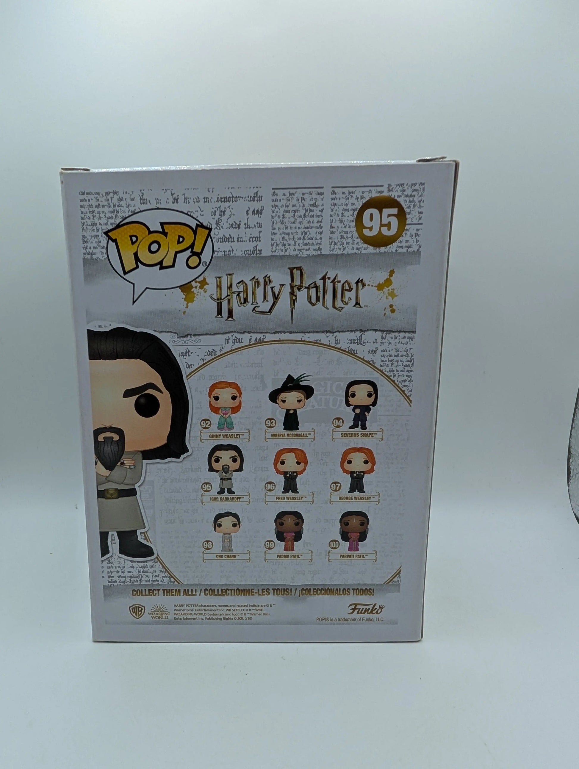 Funko POP! Harry Potter - Igor Karkaroff Yule Ball #95  FRENLY BRICKS - Open 7 Days
